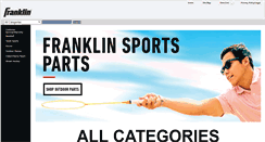 Desktop Screenshot of franklinsportsparts.com